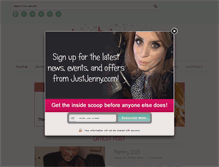 Tablet Screenshot of jenniferhutt.com